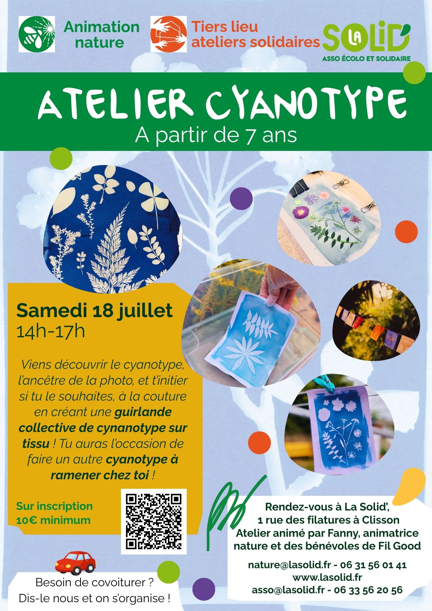 Atelier Cyanotype et Couture